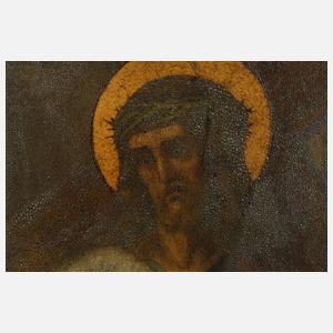 Kreuzwegstation: Jesus begegnet seiner Mutter