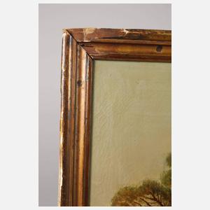 Kloster in mediterraner Landschaft