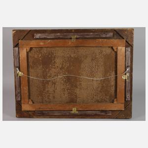 Jäger in Waldlandschaft