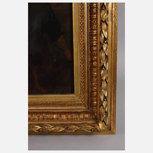 Kinder bei der Heuernte nach Ludwig Sturm