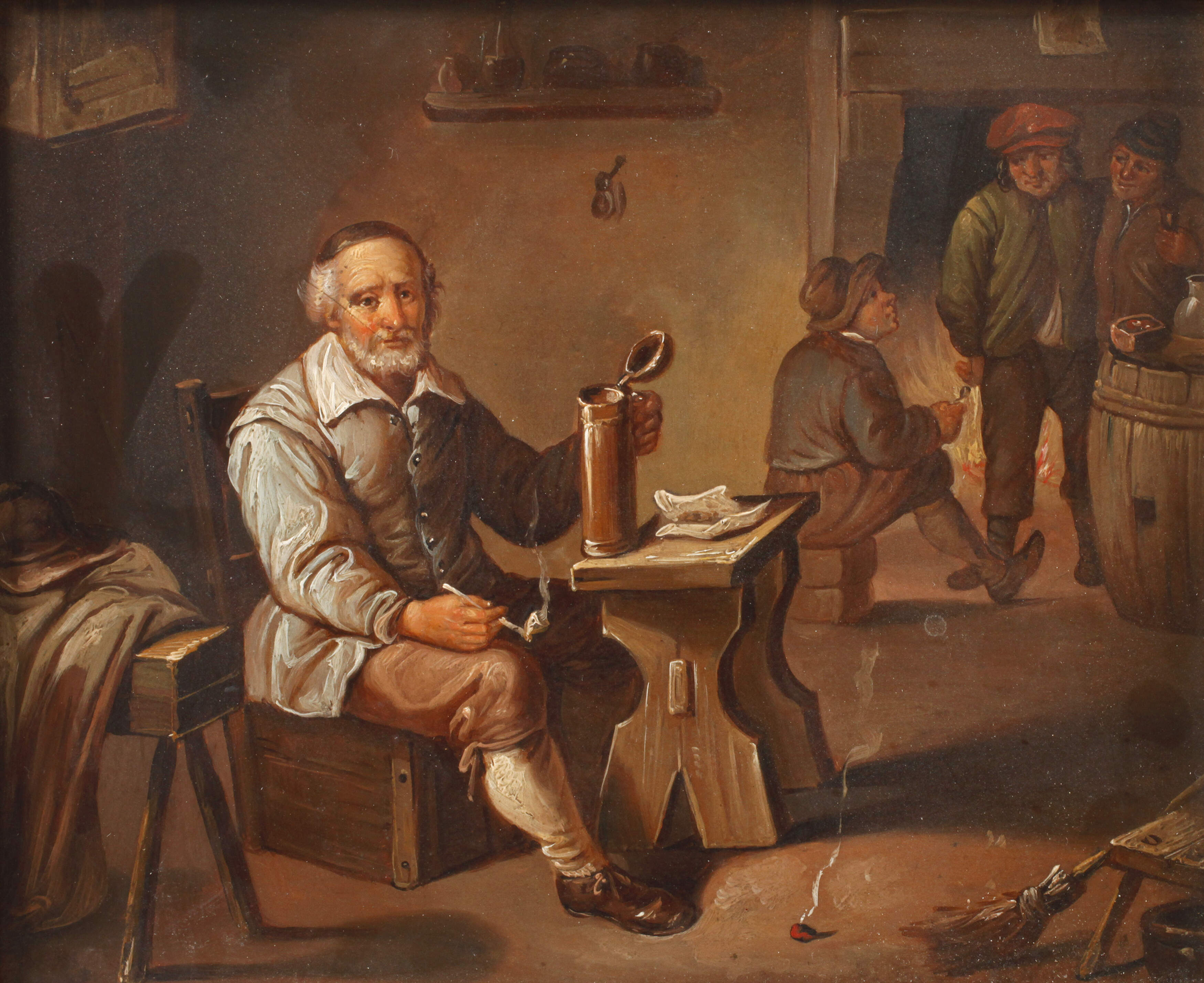 Abends in der Schenke