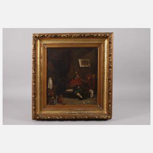 Holländische Trinkszene