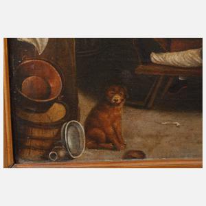 Holländische Trinkszene