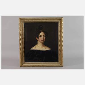 Biedermeier-Damenportrait