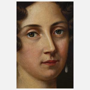 Biedermeier-Damenportrait
