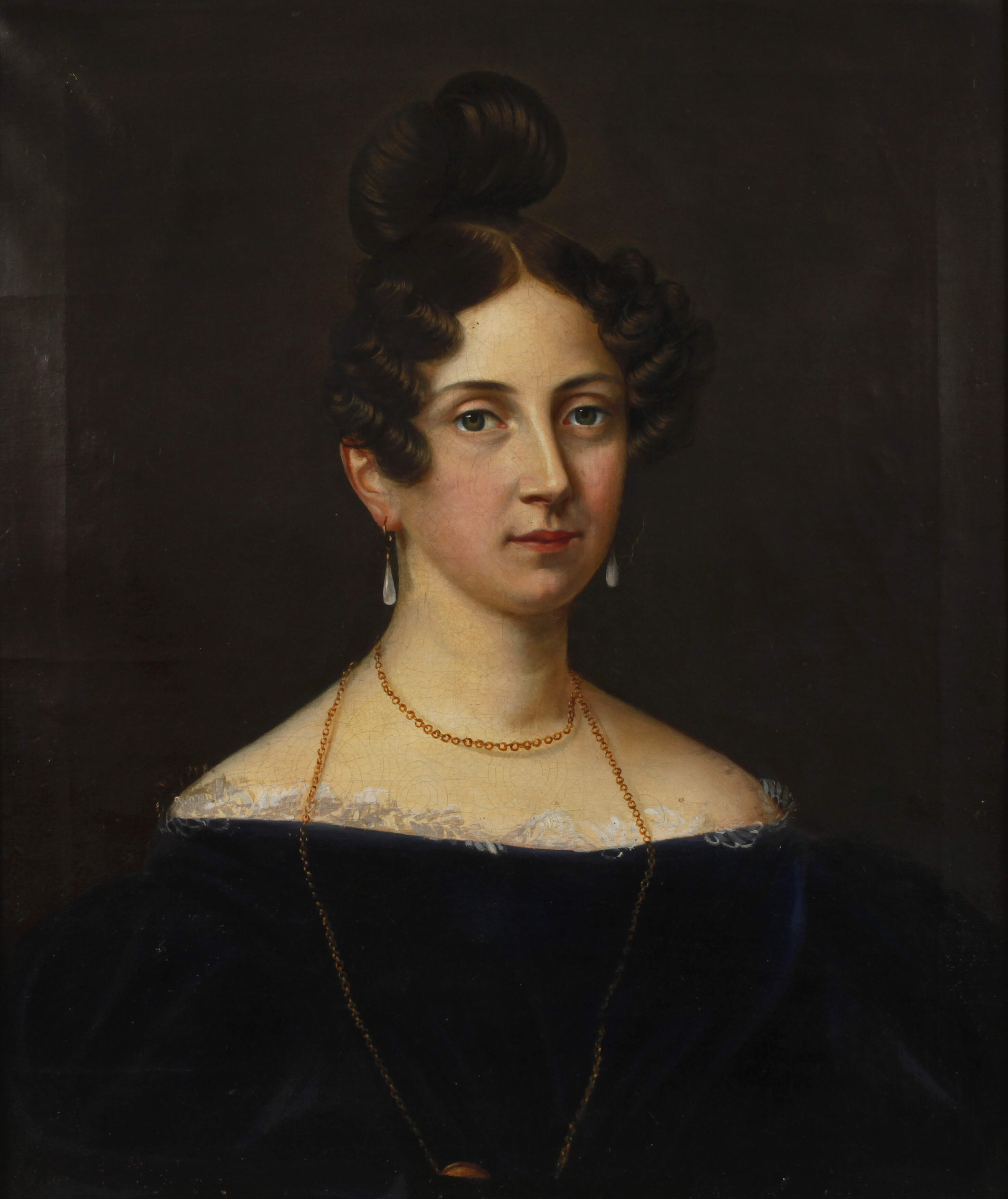 Biedermeier-Damenportrait