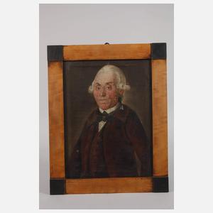 Paar Biedermeierportraits