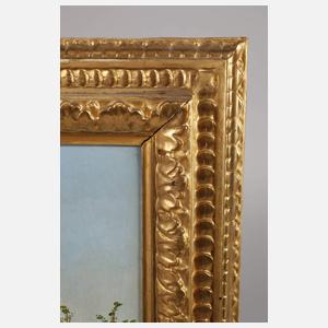 Guido Agostini, Mediterrane Landschaft mit Mönch