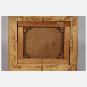 Guido Agostini, Mediterrane Landschaft mit Mönch