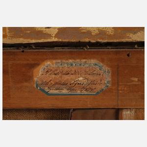 Guido Agostini, Mediterrane Landschaft mit Mönch