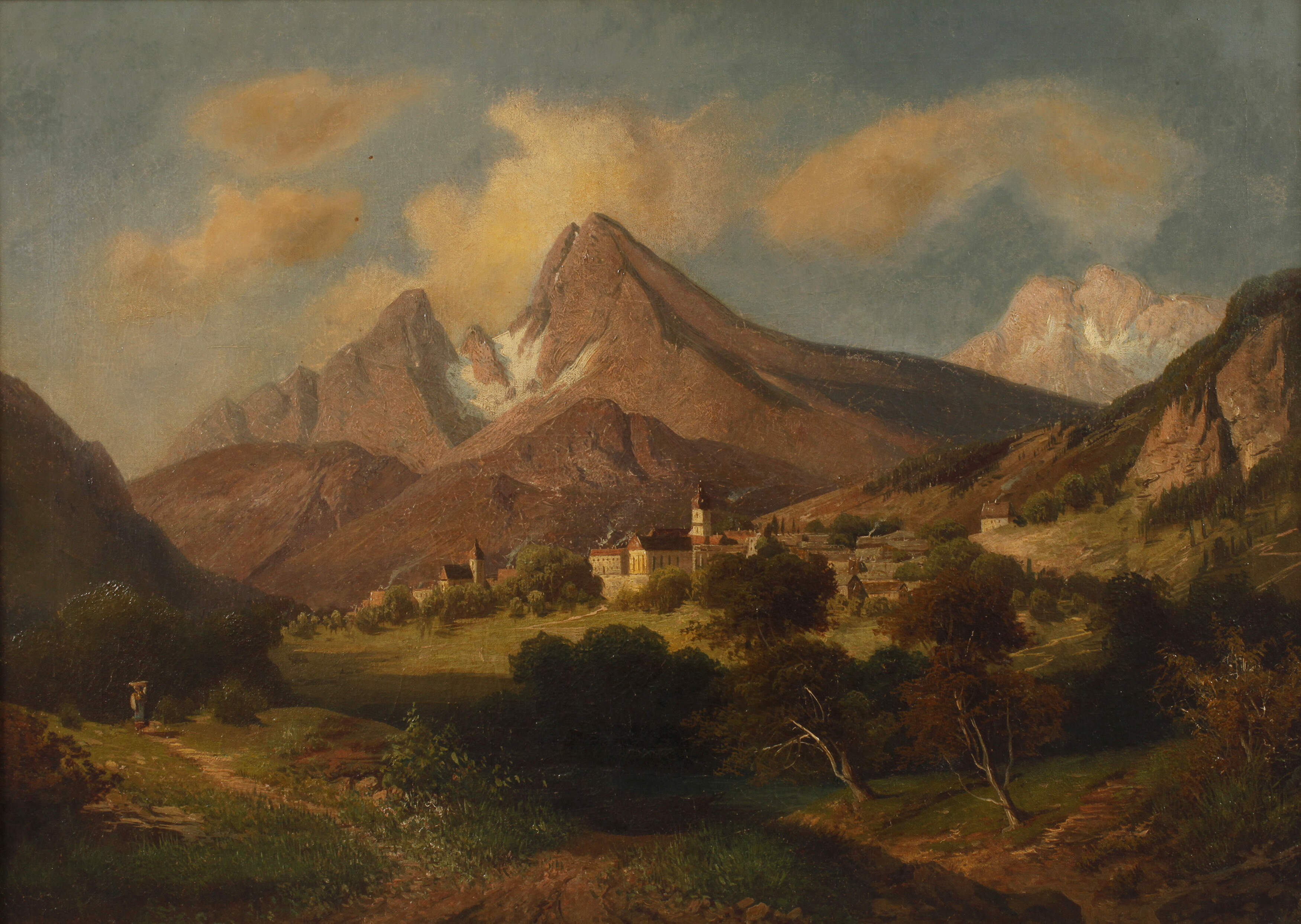 Berchtesgaden mit Watzmann