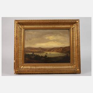 Rheinlandschaft mit Boppard