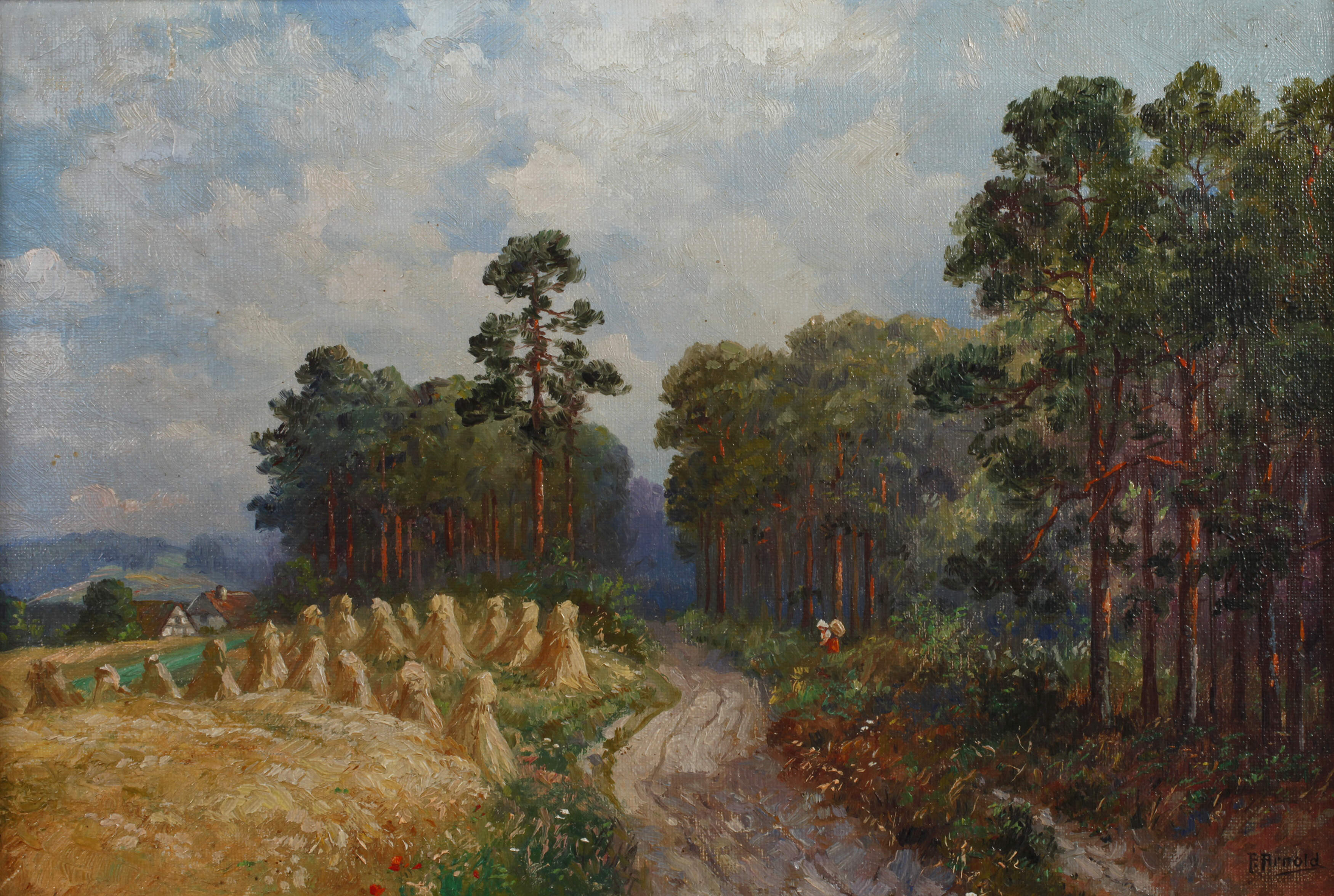 F. Arnold, Erntelandschaft