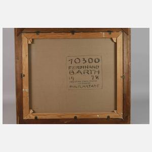 Ferdinand Barth, Herbstlandschaft nach Eugen Bracht