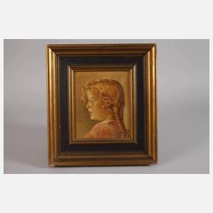 August Baumgartner, Mädchenportrait