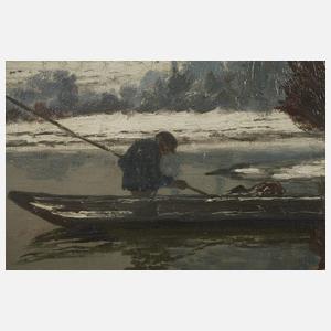 M. Bergmann, Winterabend