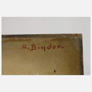 Alois Binder, Männerportrait in Tracht