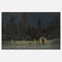 Robert Büchtger, Gemälde, Nächtliche Szene111