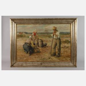 Prof. Willi Hans Burger-Willing, Kartoffelernte