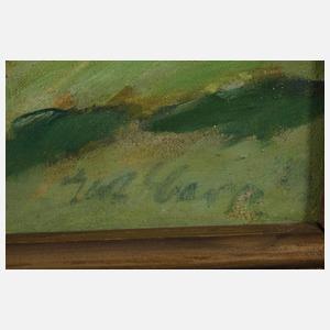 Carp, Boote am Seeufer