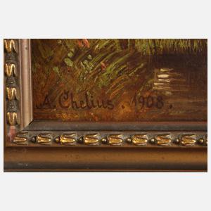 Adolf Chelius, Hirtenlandschaft