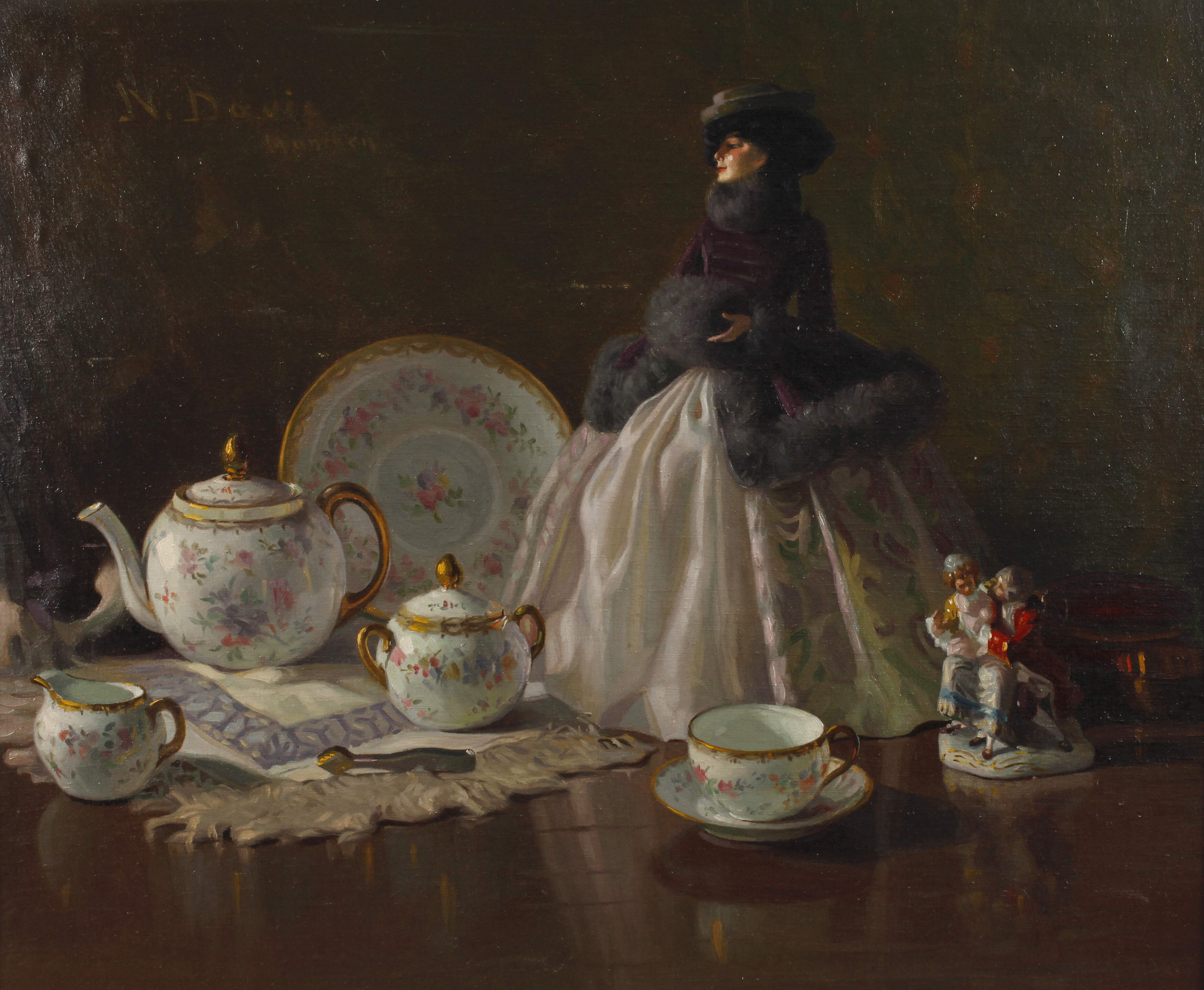 Nikolaus Davis, Porzellanstillleben