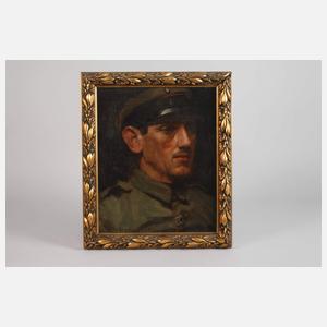 Prof. Franz Eichhorst, Soldatenportrait