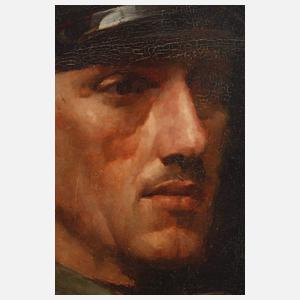 Prof. Franz Eichhorst, Soldatenportrait