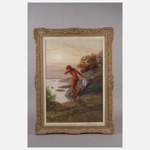 Sten Ekendahl, Beim Baden