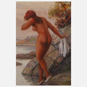 Sten Ekendahl, Beim Baden