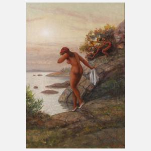 Sten Ekendahl, Beim Baden