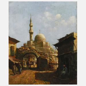 Fekete, Orientalische Stadtansicht mit Moschee