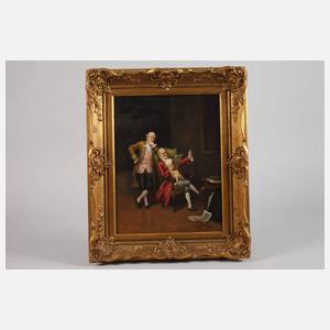 E. A. Franke, Paar galante Herren