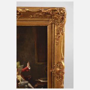 E. A. Franke, Paar galante Herren