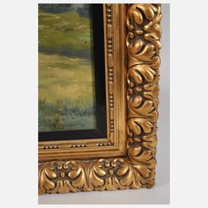 Friederichs, Bäuerin in Sommerlandschaft