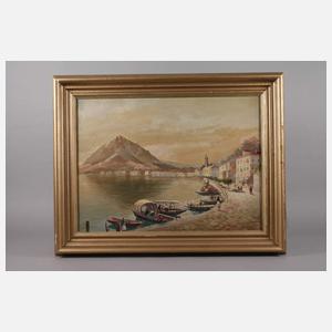 Vincenzo Funiciello, Am Luganer See