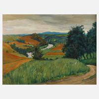 Reinhold Geidel, Sommerliche Flusslandschaft111