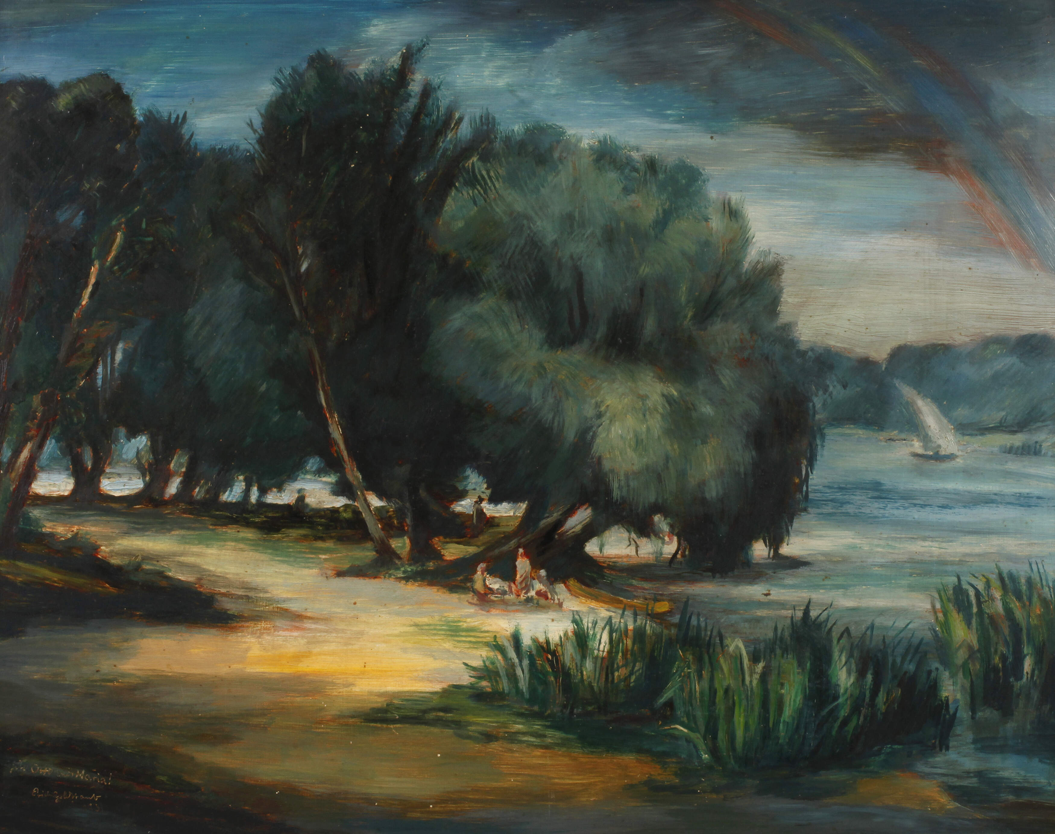Erich Goldstaub, Am See