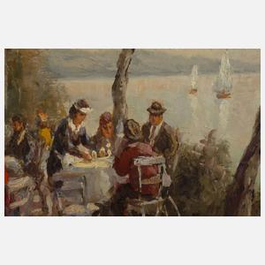 Wladimir Grechow, Belebtes Strandcafe