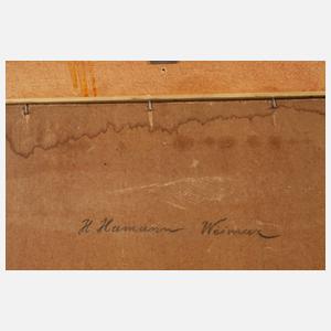 Hermann Gustav Hamann, attr., Im Thüringer Land