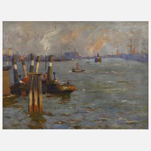 Reinhard Heinemann, Hamburger Hafen