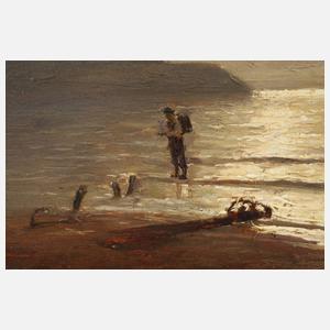 Hermine von Hermann, Nachts am Meer