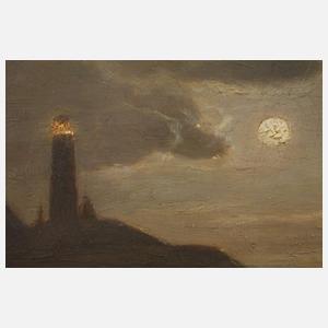 Hermine von Hermann, Nachts am Meer