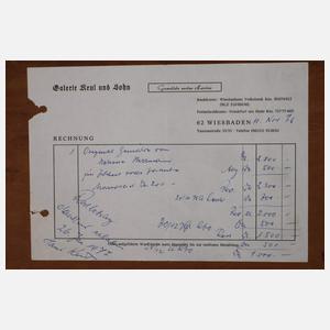 Hermine von Hermann, Nachts am Meer