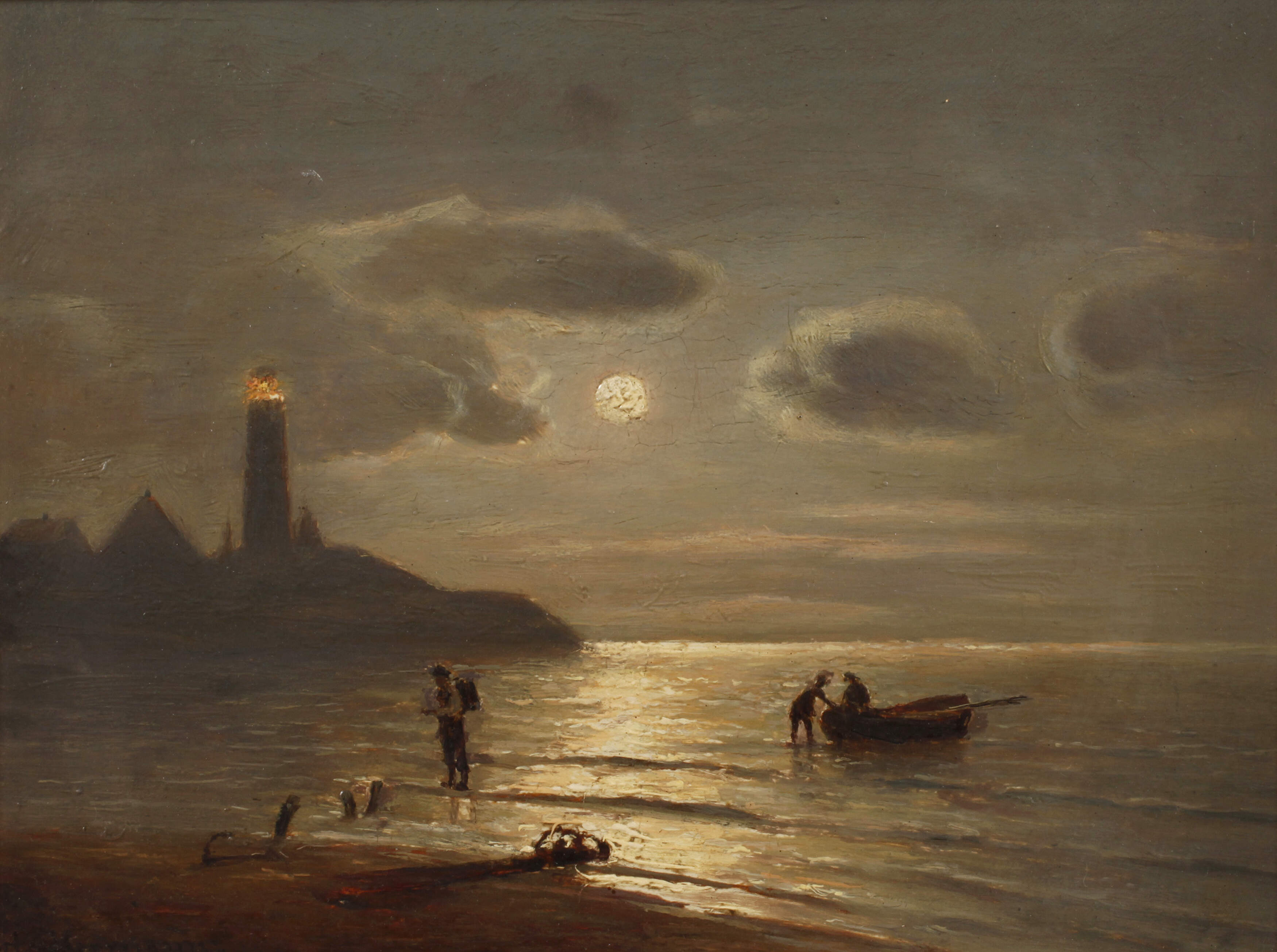 Hermine von Hermann, Nachts am Meer