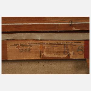 Arthur Viktor Huber, Baum in Vorfrühlingslandschaft