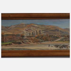 Albert Hunnemann, Panorama von Persepolis