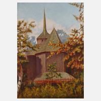 Dimitri Ismailovitch, Holzkirche im Herbst111