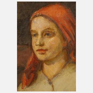 Wolfgang Jäger, "Fränkisches Bauernmädchen"