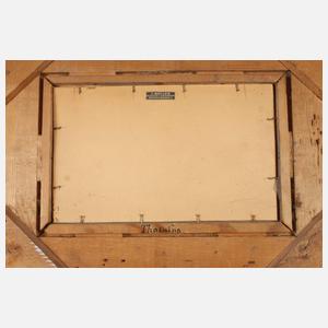 Karl Kaltenmoser, attr., "Blick auf Thaining"